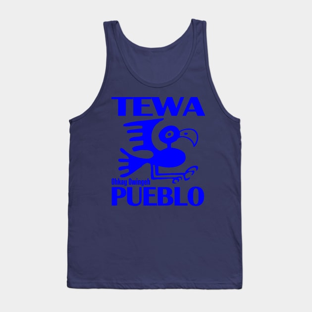 Tewa Ohkay Owingeh Tank Top by truthtopower
